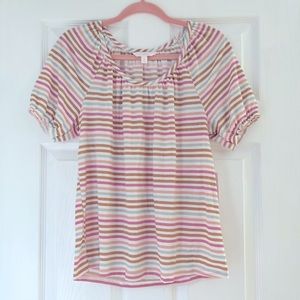 BNWT | LC Lauren Conrad Women’s Striped Top | Size M
